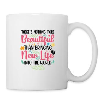 Sages-femmes Sages-femmes Doula Obstétricien Enceinte - Mug blanc - blanc - Droite