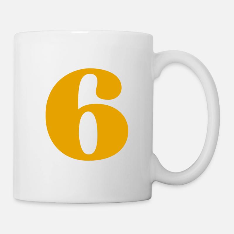 6 - Mug - white