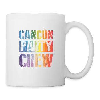 Cancun Party Crew - Tasse - Weiß - Rechts