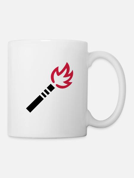 Pyrotechnie - Mug blanc - blanc