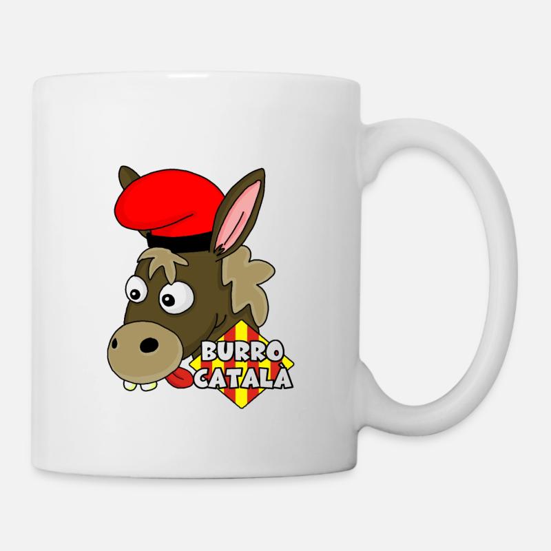 Donkey Catala - Mug blanc - blanc