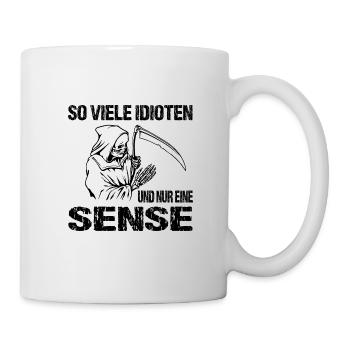 Spruch - Tasse - Weiß - Rechts