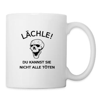 Spruch - Tasse - Weiß - Rechts