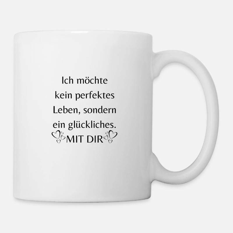 Ich liebe dich - Tasse - Weiß