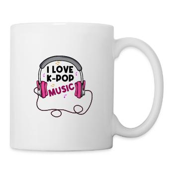 K-Pop-Musik Kpop süchtig Gift - Tasse - Weiß - Rechts