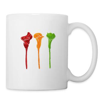 Schöne Tulpen Florist Gift - Tasse - Weiß - Rechts
