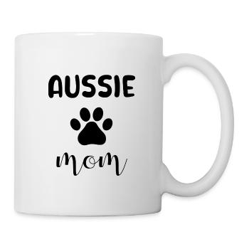 Aussie Mom - Tasse - Weiß - Rechts