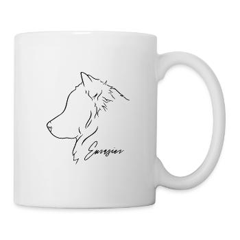 Eurasier Profile Dogs Dog Wilsigns - Mug - white - Right