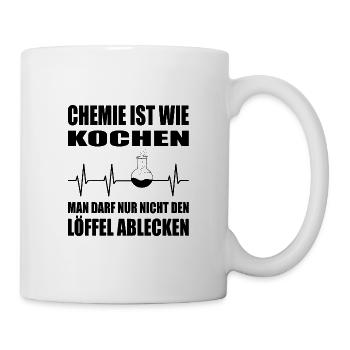 Chemie - Tasse - Weiß - Rechts