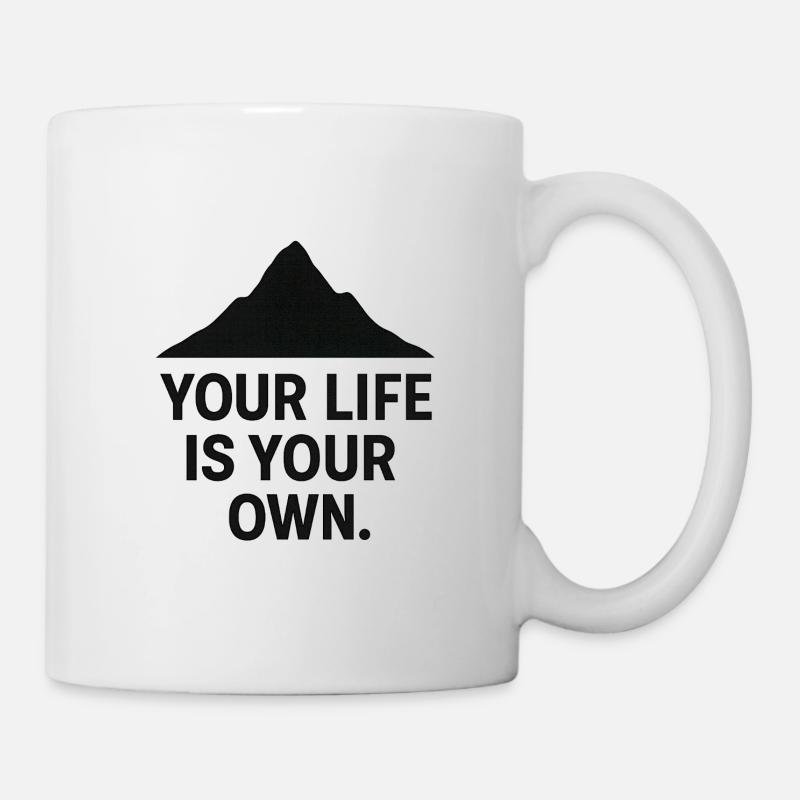 Dein Leben - Tasse - Weiß