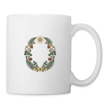 Botany - The size of a crown - Mug - white - Right