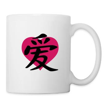chinese_sign_love_d_2c - Mug blanc - blanc - Droite