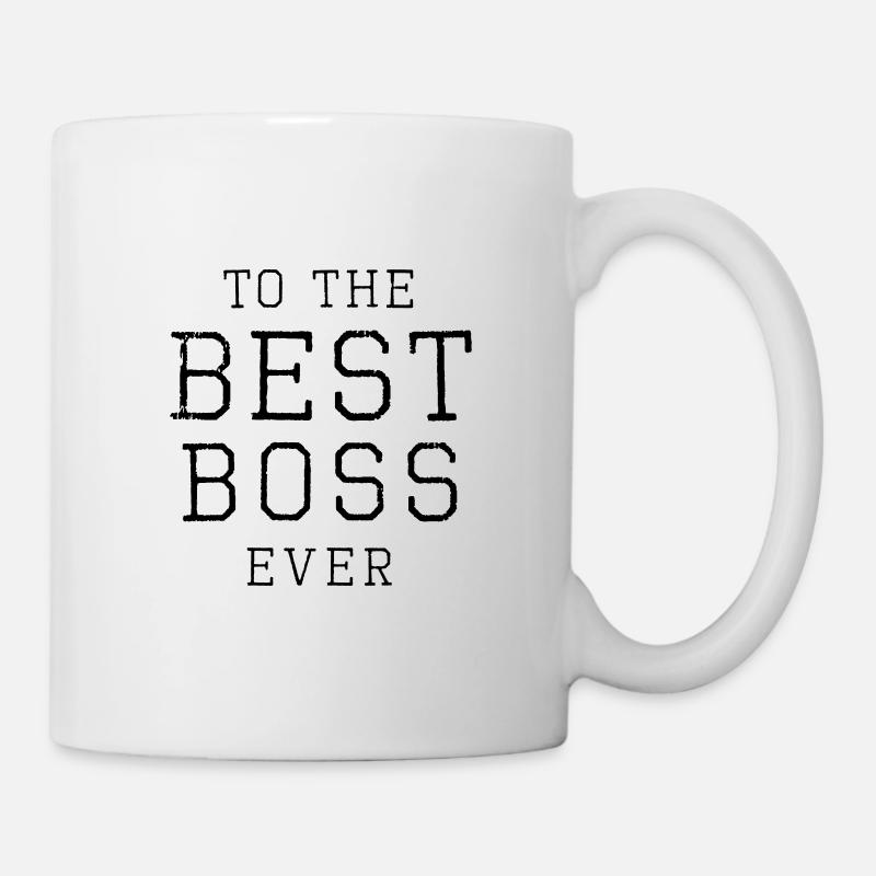 to the best boss ever - Mug - white