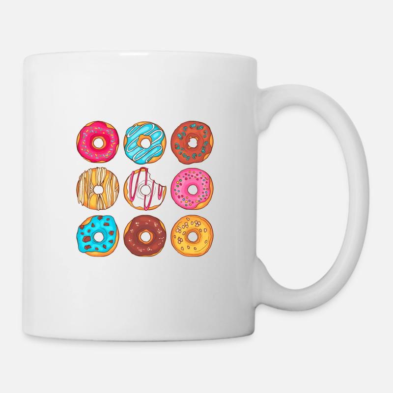 Tartes aux gâteaux confits - Mug blanc - blanc