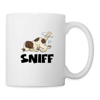 sniff1 1 - Mug blanc - blanc - Droite