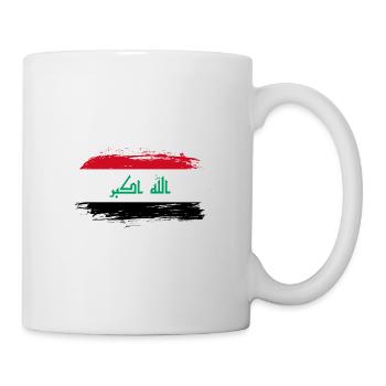 Iraq flag - Mug - white - Right