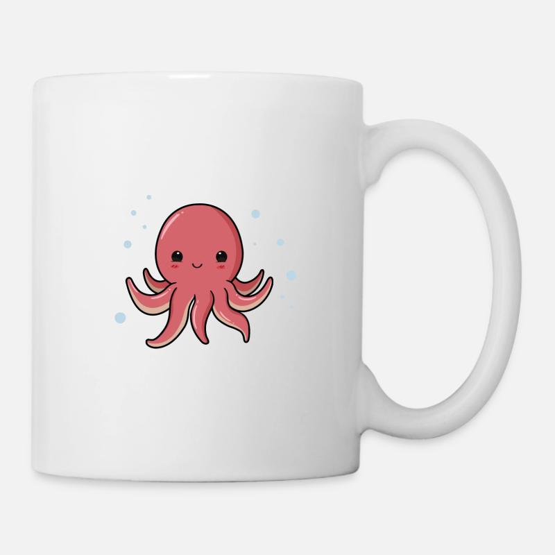 Carlos der Krake - Tasse - Weiß