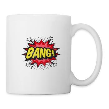 COMIC COMICSTYLE CARTOON BANG COMICS STYLE MOTIFS - Mug blanc - blanc - Droite