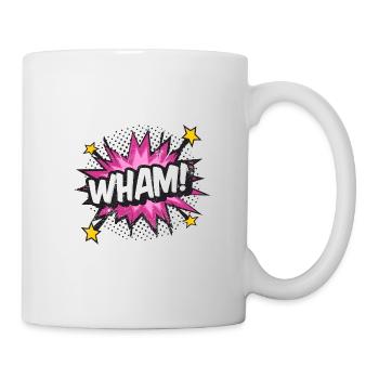 WHAM COMIC COMICSTYLE CARTOON COMICS STYLE MOTIFS - Mug - white - Right