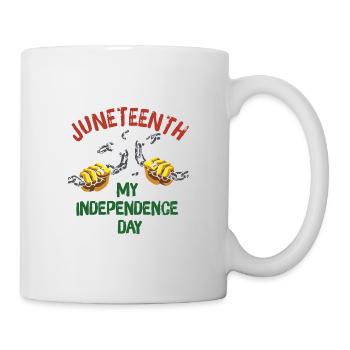 Juneteenth Black History Day Pride Gift - Mug - white - Right