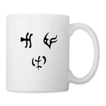 D2 runic word delirium - Mug - white - Right