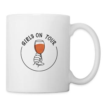 Girls on Tour - Tasse - Weiß - Rechts