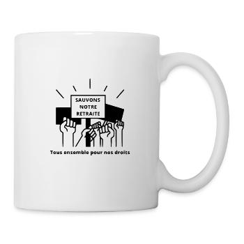 Pour Nos Droits - Mug blanc - blanc - Droite