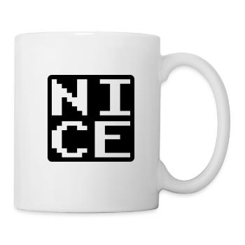 NICE - Tasse - Weiß - Rechts