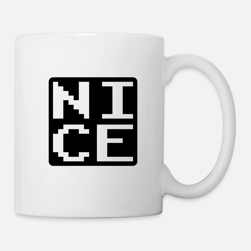 NICE - Tasse - Weiß