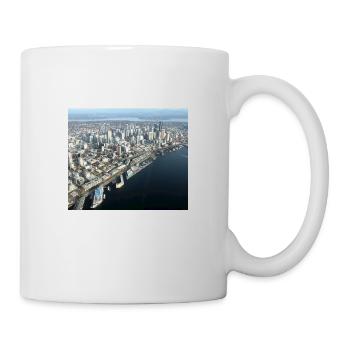 Seattle - Tasse - Weiß - Rechts