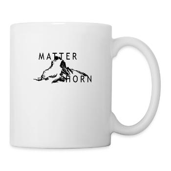 Cervin, Suisse - Mug blanc - blanc - Droite