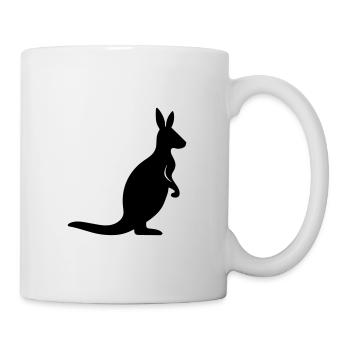 kangaroo - Mug - white - Right