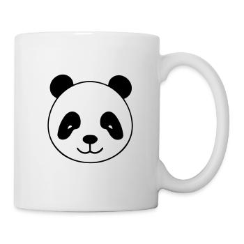 panda - Mug blanc - blanc - Droite
