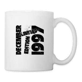 DEZEMBER 1997 LIMITIERTE AUFLAGE - Tasse - Weiß - Rechts