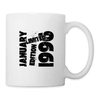 JANUARY 1996 LIMITED EDITION - Mug - white - Right