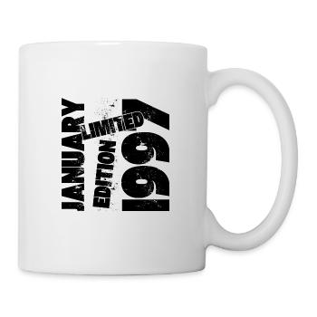 JANVIER 1997 LIMITED EDITION - Mug blanc - blanc - Droite