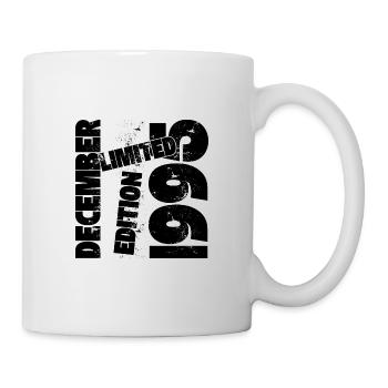 DECEMBRE 1995 LIMITED EDITION - Mug blanc - blanc - Droite