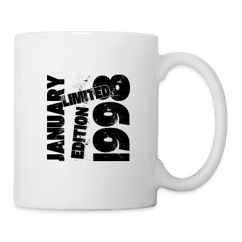 JANUAR 1998 LIMITIERTE AUFLAGE - Tasse - Weiß - Rechts