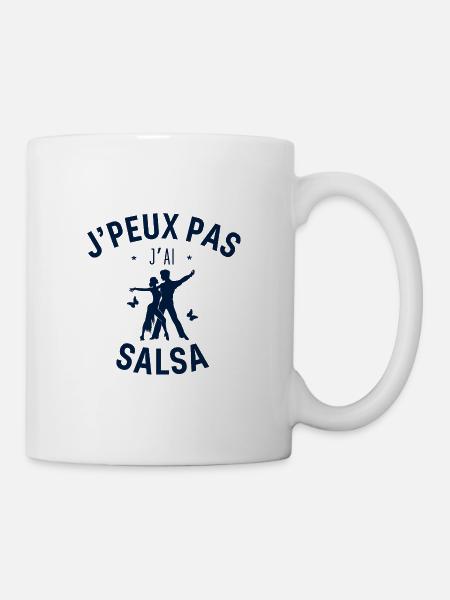 J peux pas j ai Salsa - Mug blanc - blanc