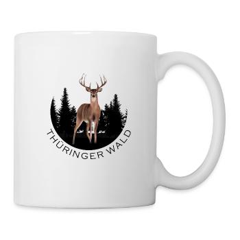 Thüringer Wald - Tasse - Weiß - Rechts