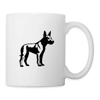 Bull Terrier Dog - Mug - white - Right