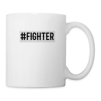 Fighter - Tasse - Weiß - Rechts