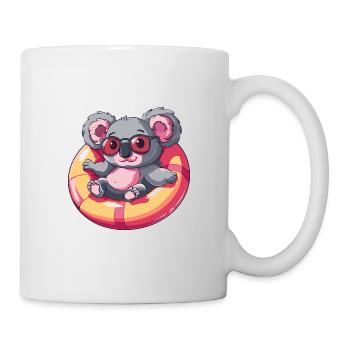 Koala Comic Cool - Tasse - Weiß - Rechts