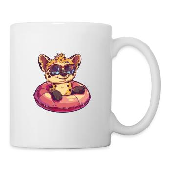 Hyäne Comic Cool - Tasse - Weiß - Rechts