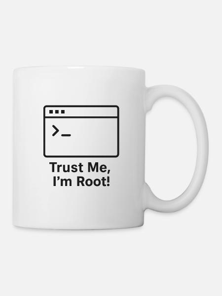 Trust Me I am Root - Mug - white