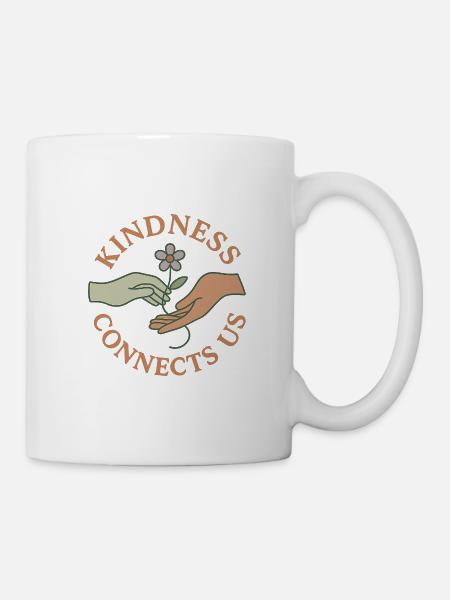 La convivialité nous unit - Mug blanc - blanc