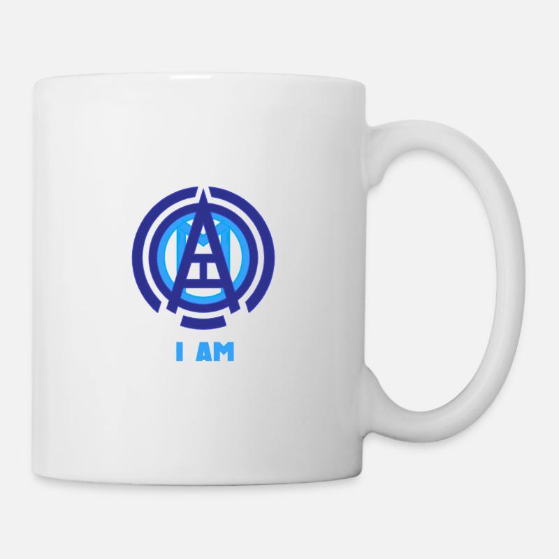 I AM symbol - Mug - white