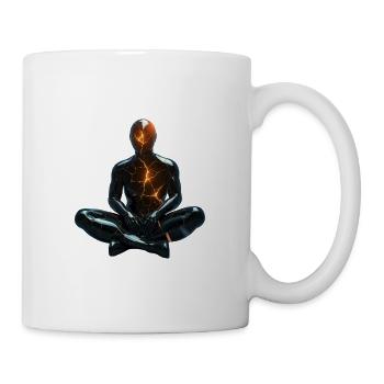 LavaKern Meditation Figure - Mug - white - Right
