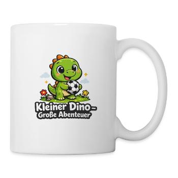 Kleiner Dino – Große Abenteuer - Tasse - Weiß - Rechts