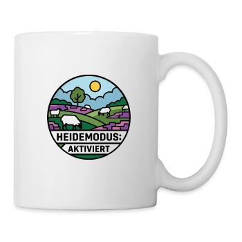Lüneburger Heide Heidemodus Aktiviert  - Tasse - Weiß - Rechts